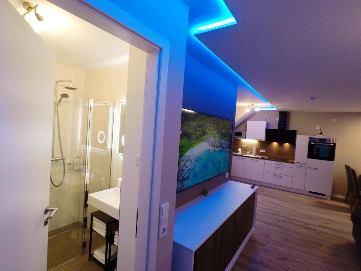 -Neubau- 42 Qm Balkon-Apartment Фульда Экстерьер фото