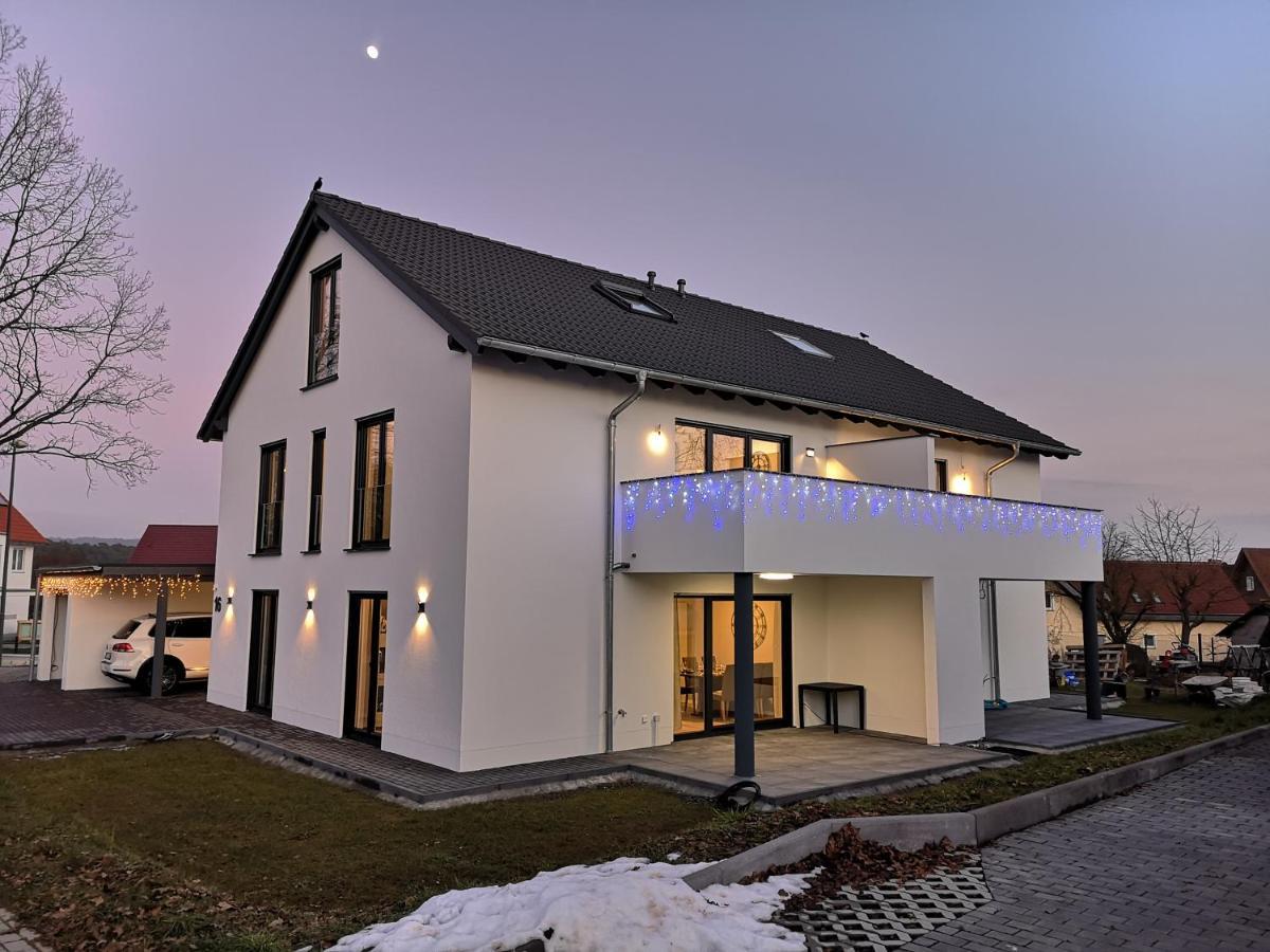 -Neubau- 42 Qm Balkon-Apartment Фульда Экстерьер фото
